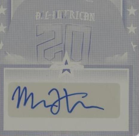 2020 Leaf Metal U.S. Army All-American Bowl Myles Hinton #ATA-MH1