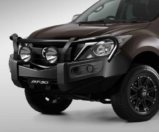 MAZDA BT50 BLACK STEEL BULLBAR 2011 TO CURRENT | Other Parts