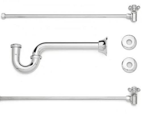 Signature Hardware TRIM KIT W/ EXTRA LONG P-TRAP-FOR 1/2