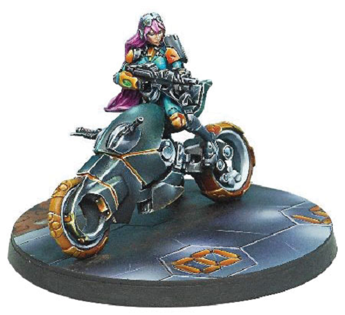 Моторизованные охотники за головами (абордажный дробовик) Infinity: CodeOne Corvus Belli