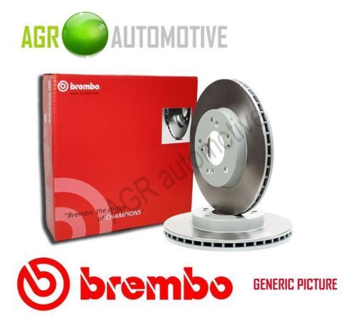 Rear Set 2x Brake Discs BREMBO 09.6912.10 for Nissan 300ZX (90-96
