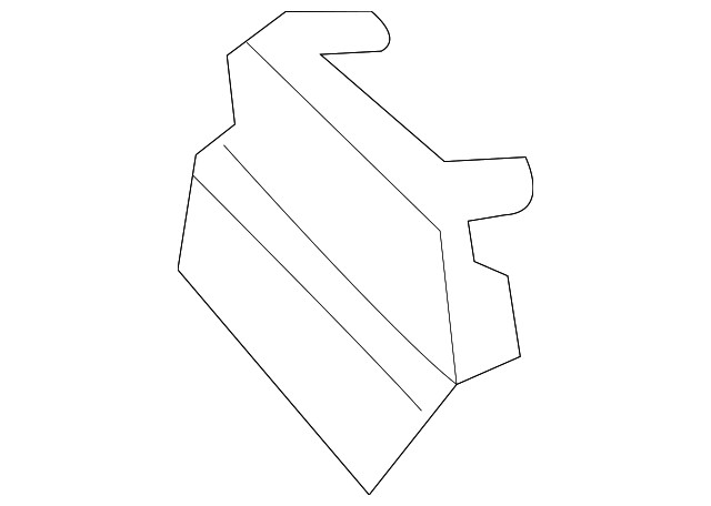 Genuine Left Side Front Bumper Inner Cover JN1Z-8419-AA