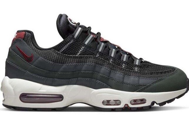 Men's Nike Air Max 95 'Grey Team Red' DQ3982 001 | eBay