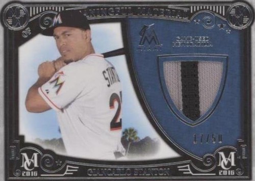 2016 Topps Museum Collection - Giancarlo Stanton #MMPR-GST