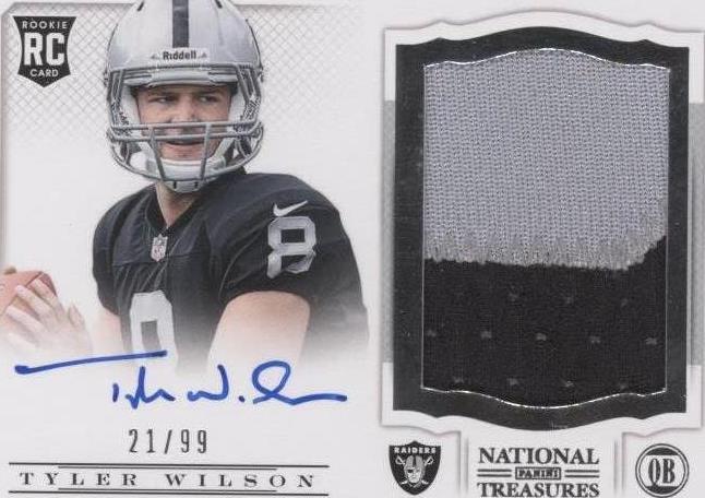 2013 Panini National Treasures Tyler Wilson #238