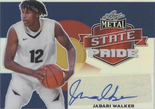 2021-22 Leaf Metal - Jabari Walker #SP-JW1