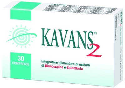 Natural Bradel Kavans 2 Integratore Alimentare, 30 Compresse