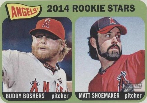 2014 Topps Heritage - Buddy Boshers Matt Shoemaker #194