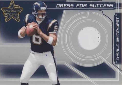 2006 Leaf Rookies & Stars Charlie Whitehurst #DS-24