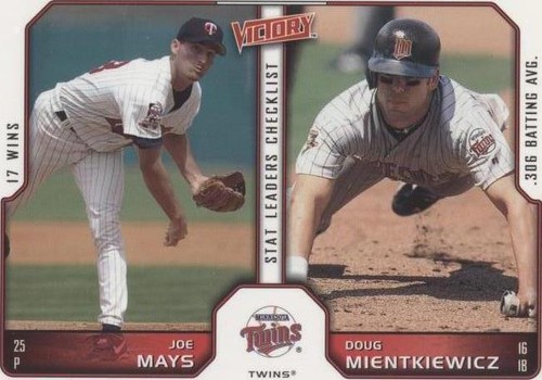 2002 Upper Deck Victory - Doug Mientkiewicz Joe Mays #200
