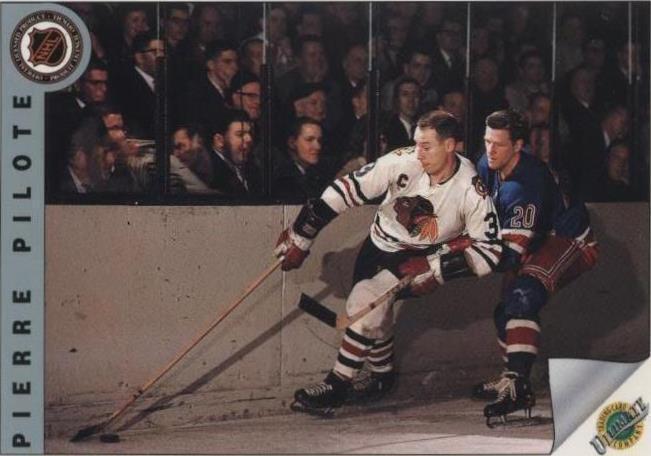 1991-92 Ultimate Original Six - Pierre Pilote #63