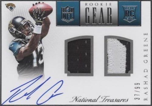 2015 Panini National Treasures Rashad Greene #RNG-RG