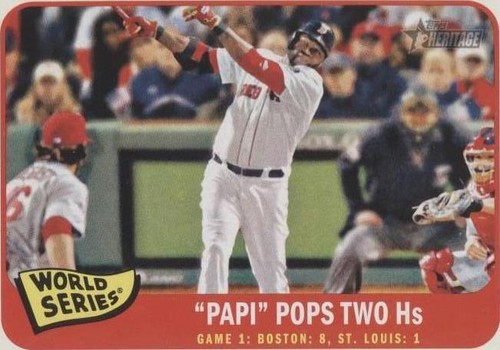 2014 Topps Heritage - David Ortiz #132