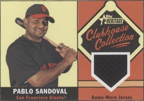 2010 Topps Heritage - Pablo Sandoval #CCR-PS