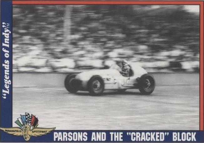 1991 Collegiate Collection Legends of Indy - Johnnie Parsons #17