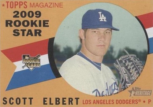 2009 Topps Heritage - Scott Elbert #128