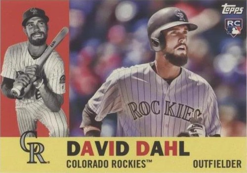 2017 Topps Archives - David Dahl #25