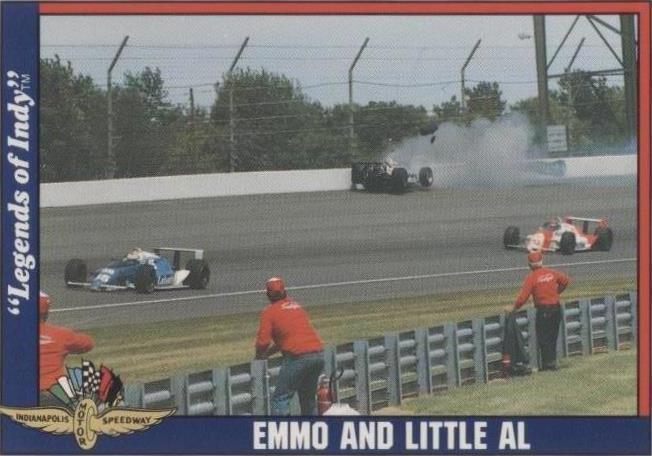 1991 Collegiate Collection Legends of Indy - Al Unser Jr. Emerson Fittipaldi #59