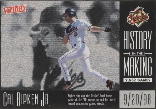 1999 Victory - Cal Ripken #45