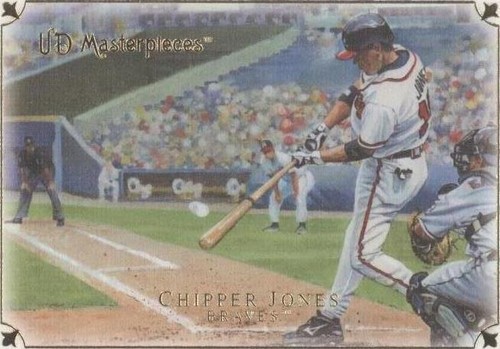 2007 UD Masterpieces - Chipper Jones #79