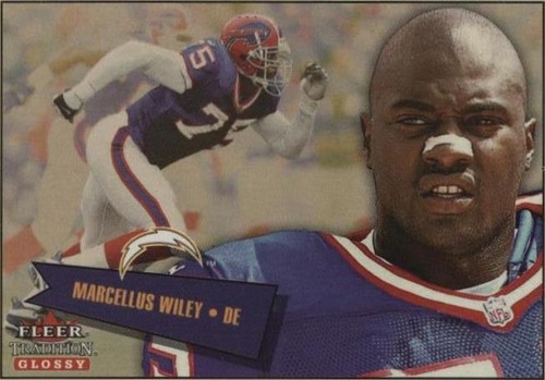 2001 Fleer Tradition Glossy Marcellus Wiley #149