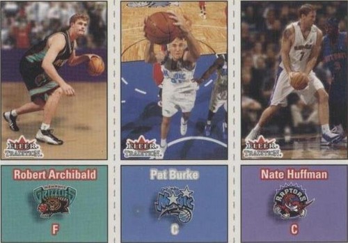 2002-03 Fleer Tradition - Robert Archibald/Pat Burke/Nate Huffman #279