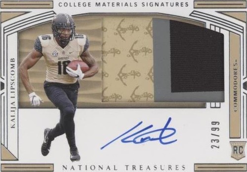 2020 Panini National Treasures Collegiate Kalija Lipscomb #138