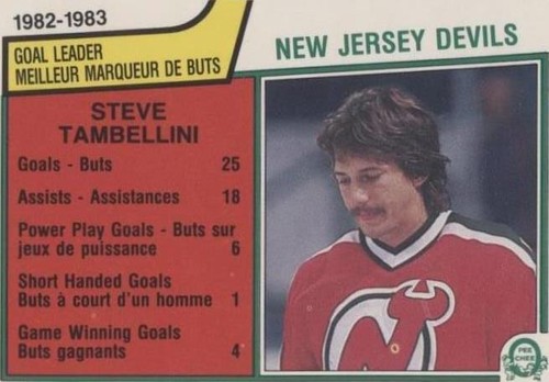 1983-84 O-Pee-Chee - Steve Tambellini #223