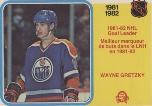 1982 O-PEE-CHEE # 242 WAYNE GRETZKY GAME WINNING GOALS LEADER PSA