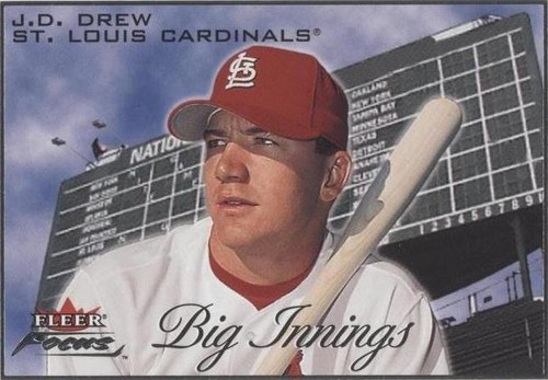 J.D. Drew 2001 Fleer St. Louis Cardinals #34 R326I 91 | eBay