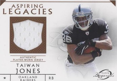 2011 Topps Gridiron Legends Taiwan Jones #ALR-TJ
