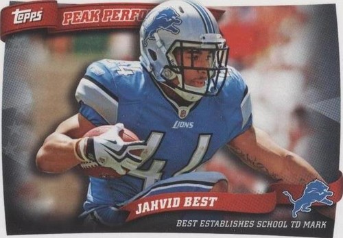 2010 Topps Jahvid Best #PP36