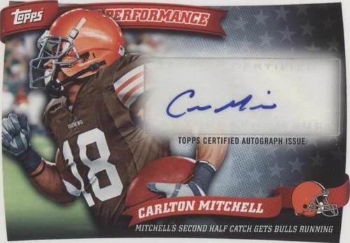2010 Topps Carlton Mitchell #PPA-CM