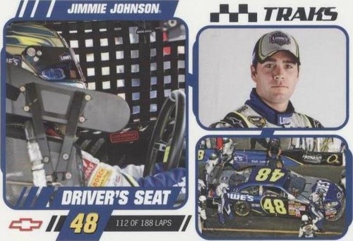 2007 Press Pass Traks - Jimmie Johnson #DS 8