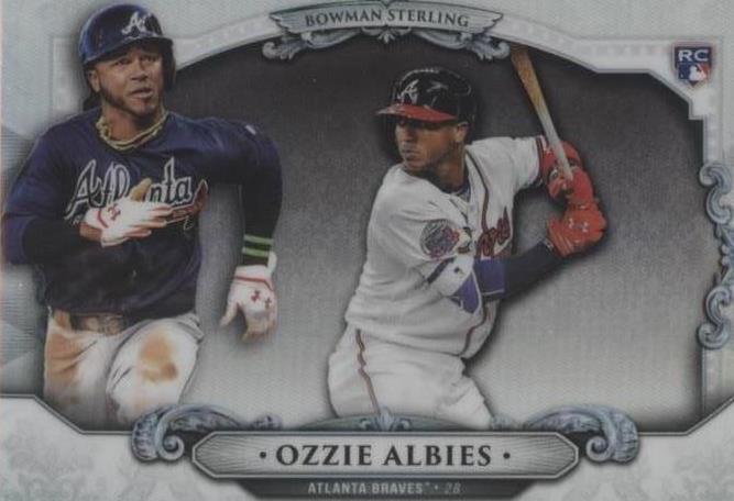 Topps Ozzie Albies Baseball 2018 Season Sports Trading Cards Topps Ozzie Albies Baseball 2018 Season Sports Trading Cards