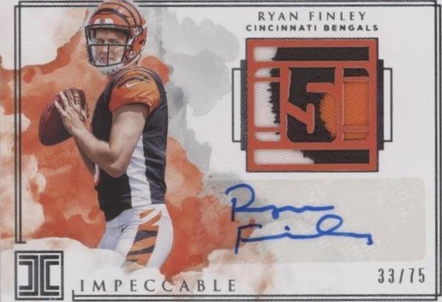 2019 Panini Impeccable Ryan Finley #RN17