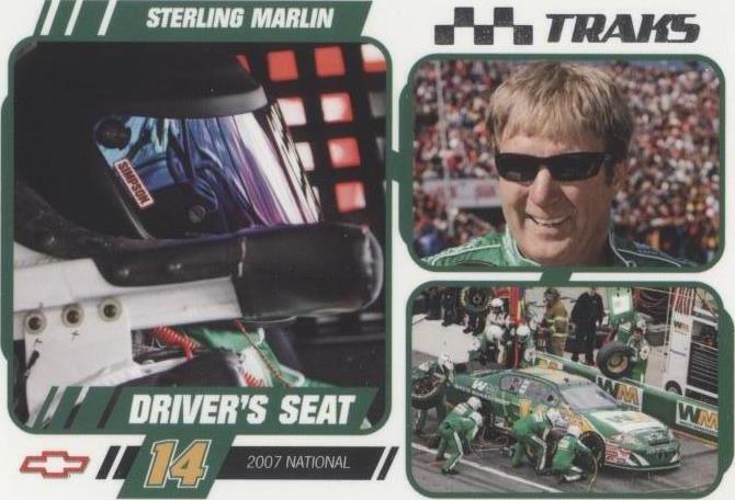 2007 Press Pass Traks - Sterling Marlin #DS 13