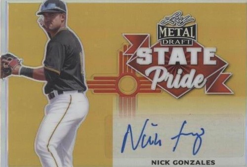2021 Leaf Metal Draft - Nick Gonzales #SP-NG2