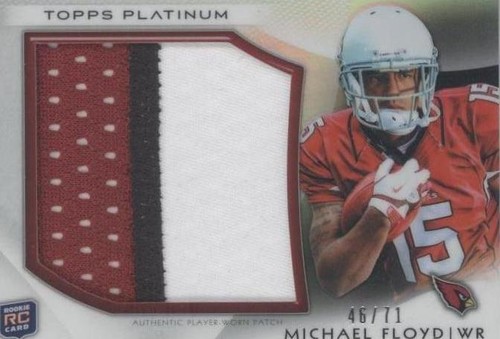 2012 Topps Platinum Michael Floyd #PRP-MF