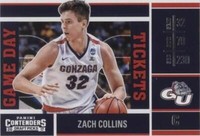 2017-18 Panini Contenders Draft Picks - Zach Collins #11