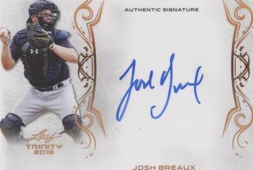2018 Leaf Trinity - Josh Breaux #A-JB2