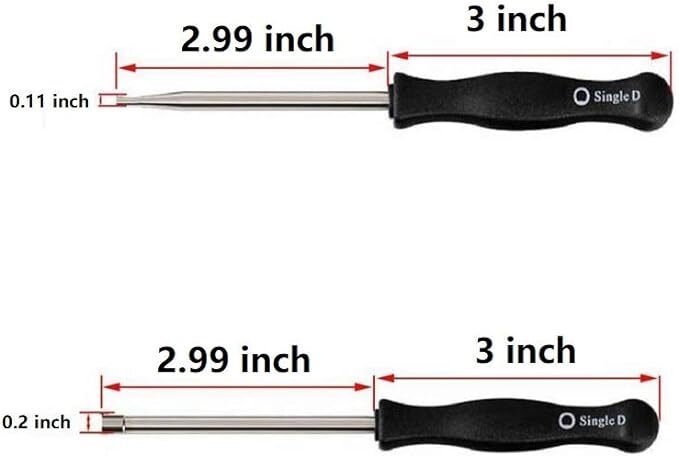 12PCS Screwdriver Carburetor Adjustment Tool Carb Adjust Kit for 2 Cycle Engine