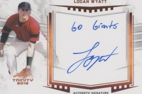 2019 Leaf Trinity - Logan Wyatt #A-LW1