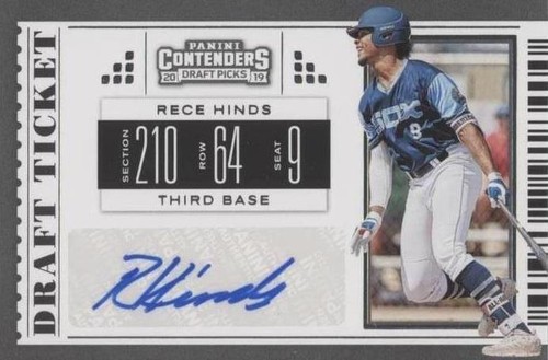 2019 Panini Contenders Draft Picks - Rece Hinds #8