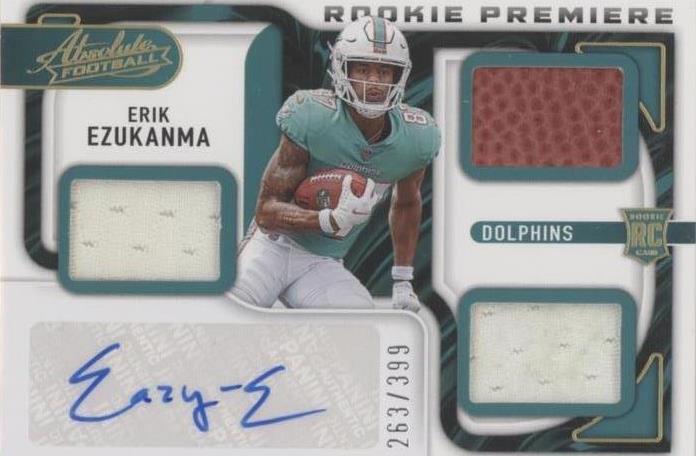 2022 Panini Absolute Erik Ezukanma #239
