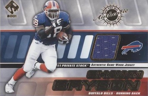 2001 Pacific Private Stock Shawn Bryson #12