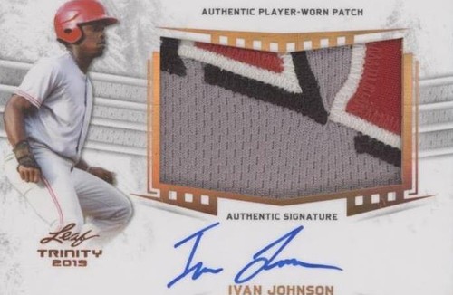 2019 Leaf Trinity - Ivan Johnson #PA-IJ1