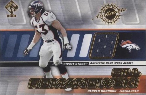 2001 Pacific Private Stock Bill Romanowski #54