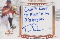 2019 Leaf Trinity - Tucker Davidson #A-TD1