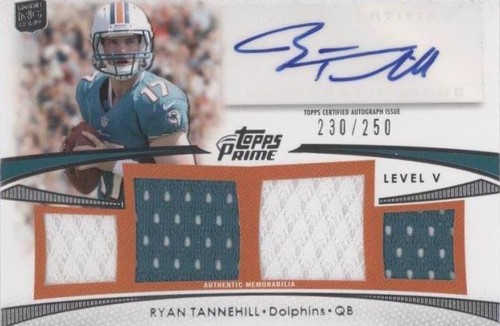 2012 Topps Prime Ryan Tannehill #PV-RT
